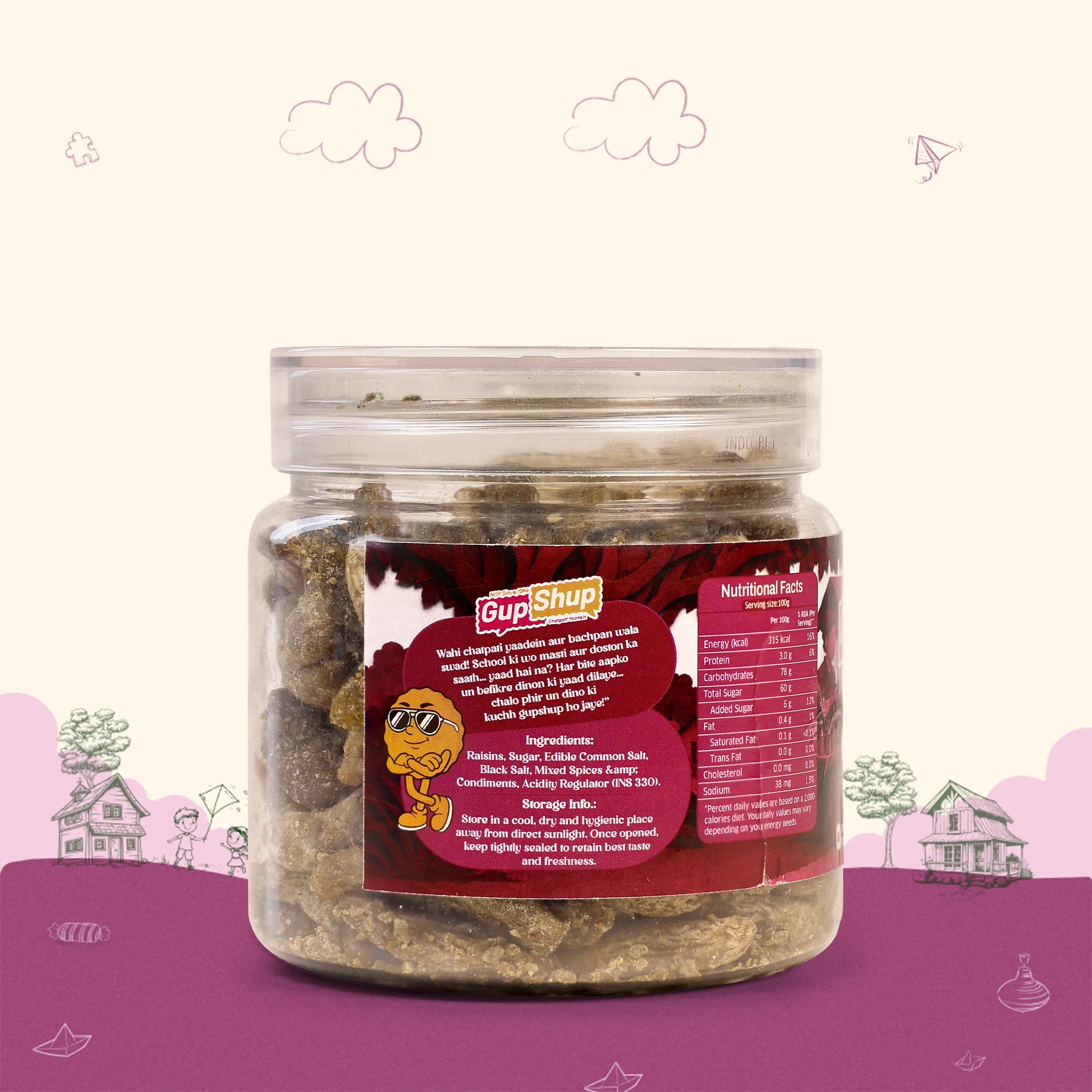 Kala Khatta Raisin - Jar