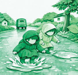 #Monsoon Paper Boats