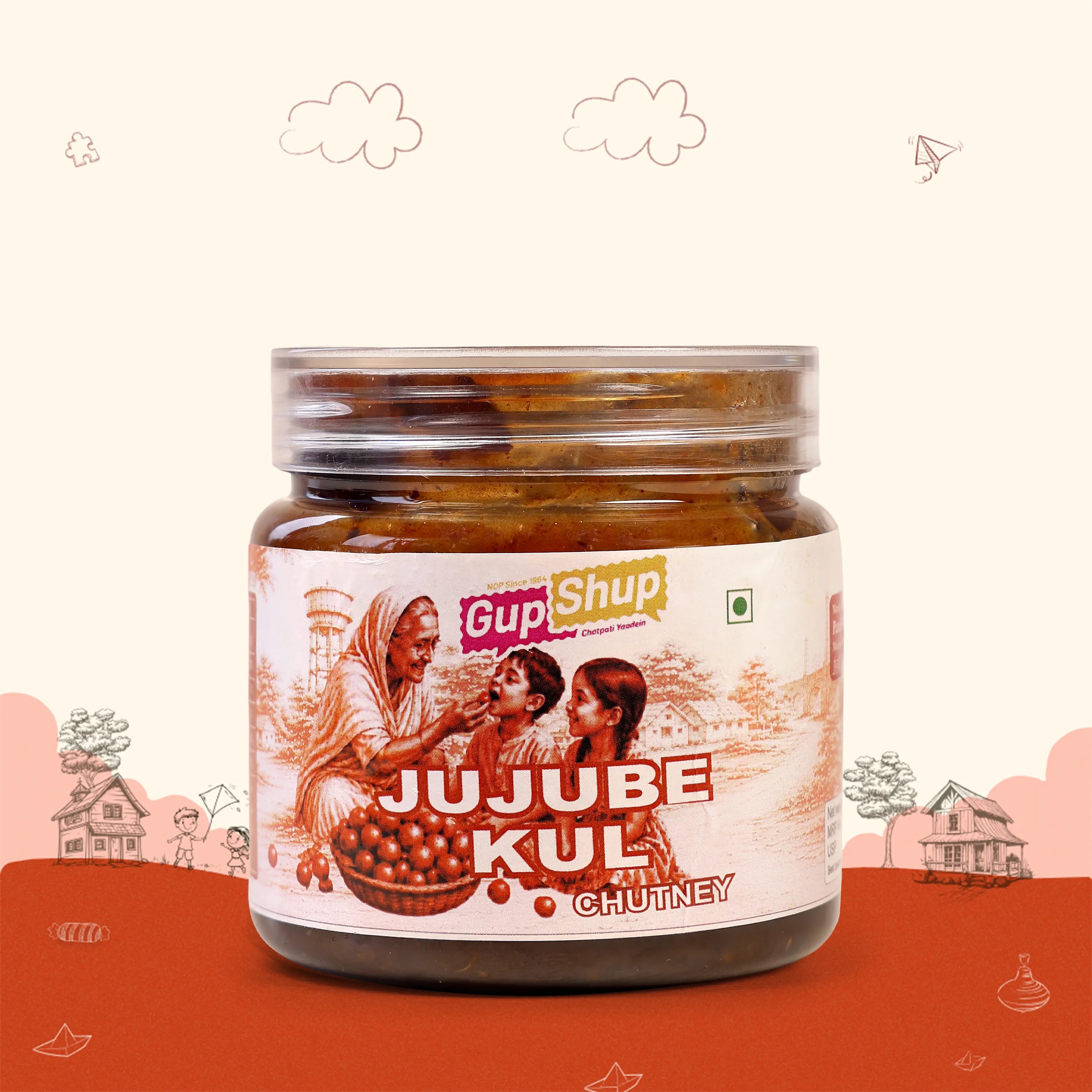Jujube Kul Chutney - Jar